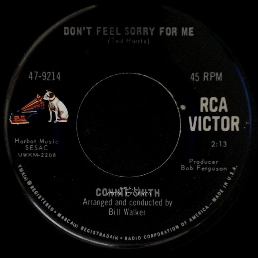 Connie Smith - Don't Feel Sorry For Me / Cincinnati, Ohio side A