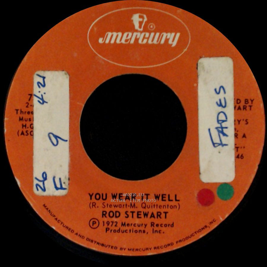 Rod Stewart - You Wear It Well / True Blue side A