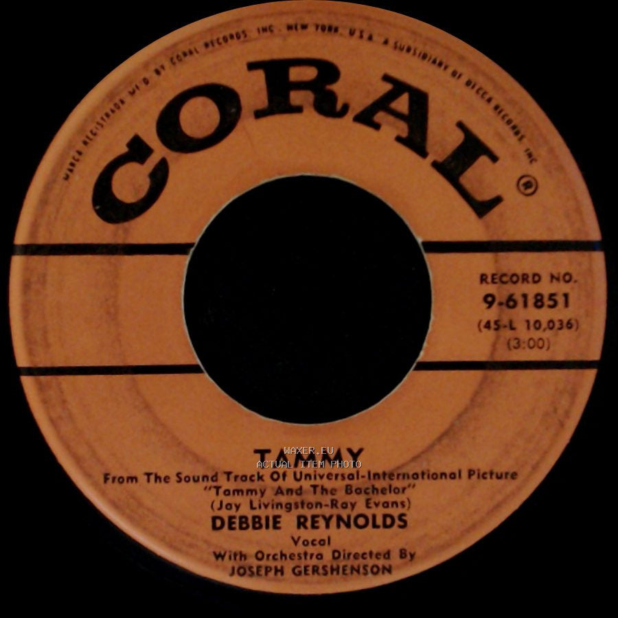 Debbie Reynolds - Tammy / French Heels side A