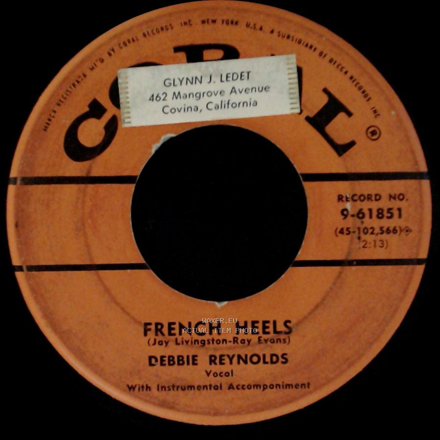 Debbie Reynolds - Tammy / French Heels side B