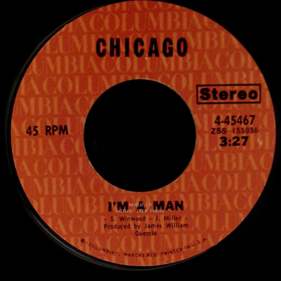 Chicago - I'm A Man / Questions 67 And 68 side A