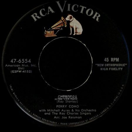 Perry Como - More / Glendora side B