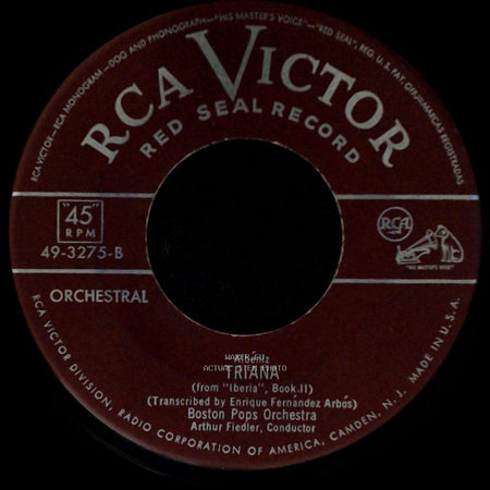 Boston Pops Orchestra - Triana / La Cumparsita side A
