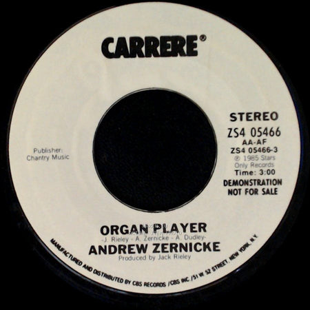 Andrew Zernicke - Organ Player / Organ Player side A