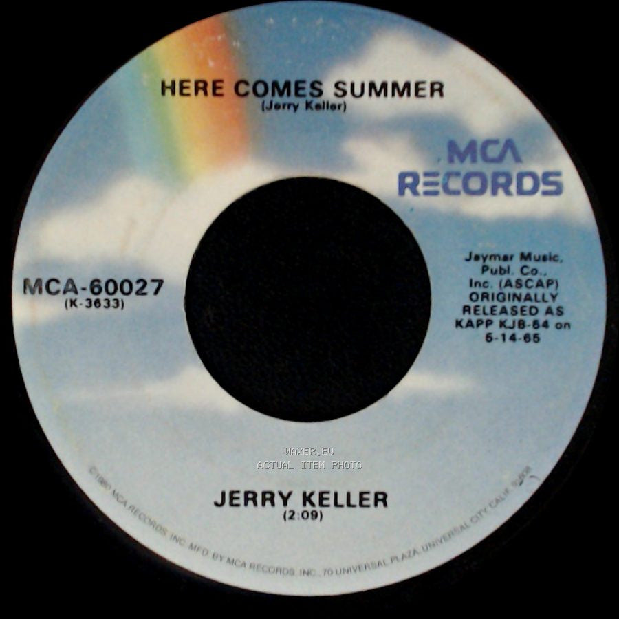 Brian Hyland / Jerry Keller - Itsy Bitsy Teenie Weenie Yellow Polkadot Bikini / Here Comes Summer side B