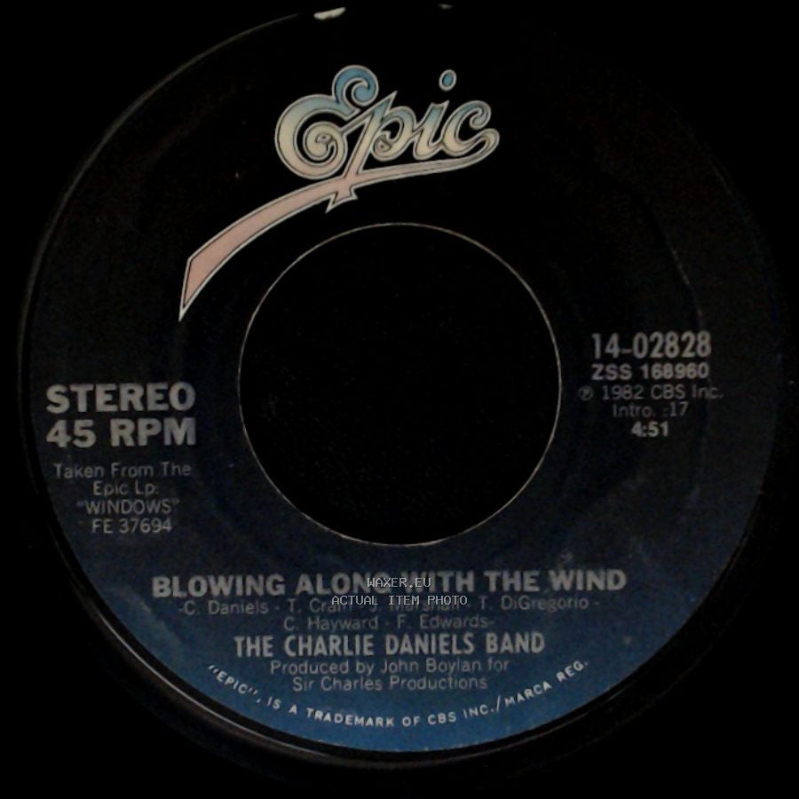 The Charlie Daniels Band - Blowing Along With The Wind / Still In Saigon side A