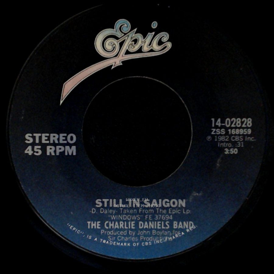 The Charlie Daniels Band - Blowing Along With The Wind / Still In Saigon side B