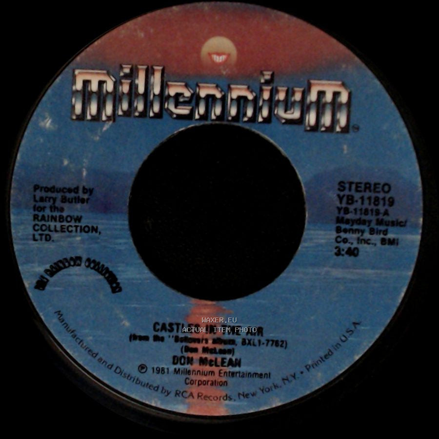 Don Mclean - Crazy Eyes / Castles In The Air side B