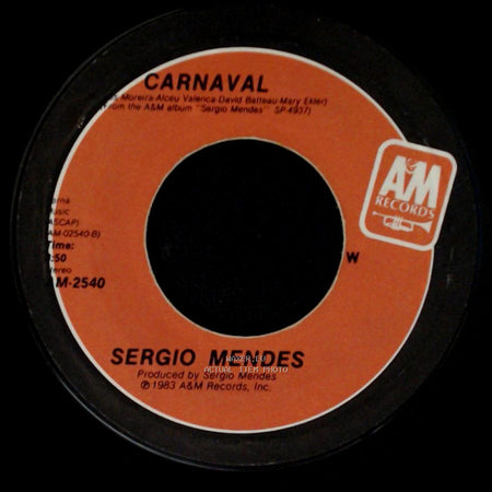 Sergio Mendes - Never Gonna Let You Go / Carnaval side B