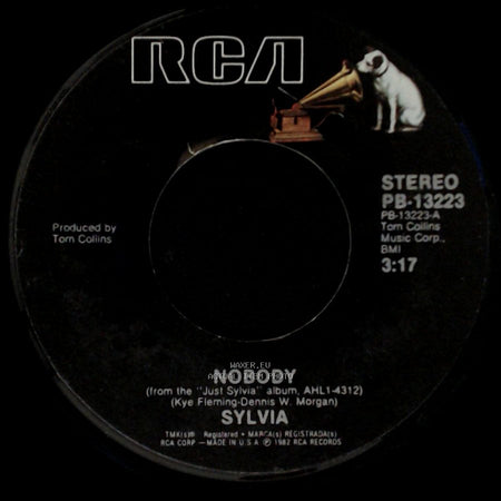 Sylvia - I'll Make It Right With You / Nobody side B