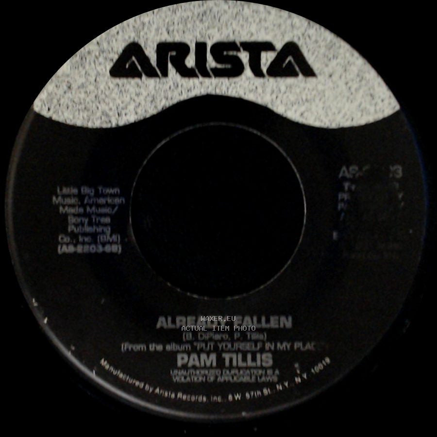 Pam Tillis - One Of Those Things / Already Fallen side B