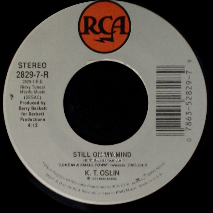 K. T. Oslin - Still On My Mind / You Call Everybody Darling side A