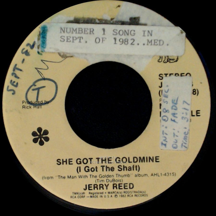 Jerry Reed - 44 / She Got The Goldmine (I Got The Shaft) side B
