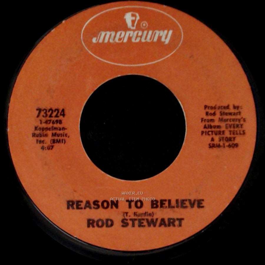 Rod Stewart - Reason To Believe / Maggie May side A