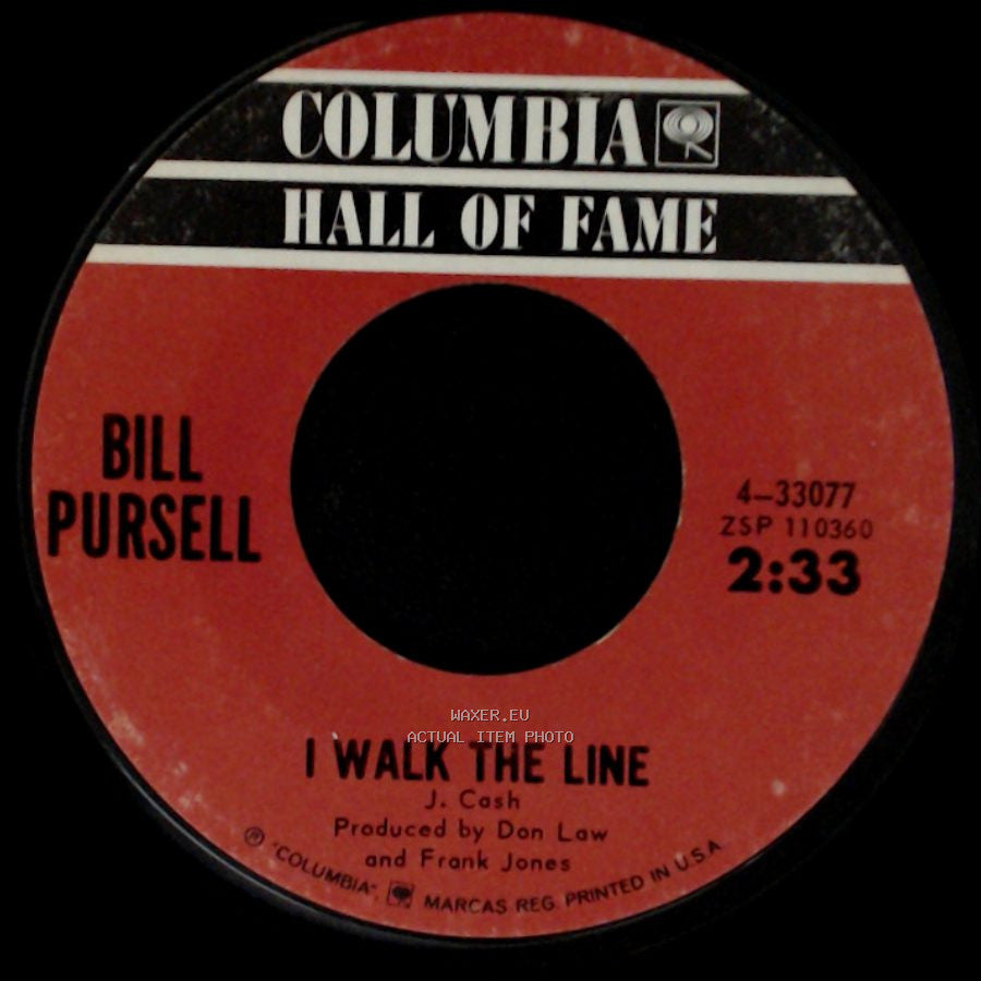 Bill Pursell - Our Winter Love / I Walk The Line side B