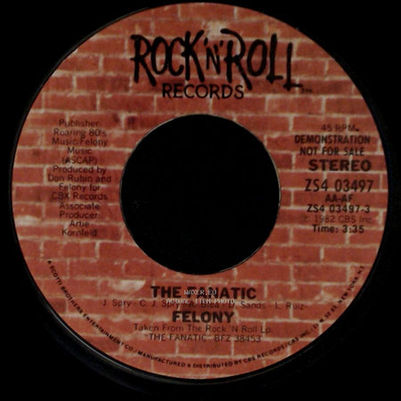 The Fanatic - Felony / Felony side B