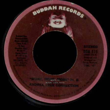 Andrea True Connection - More, More, More" Pt. 1 / More, More, More Pt. Ii side B