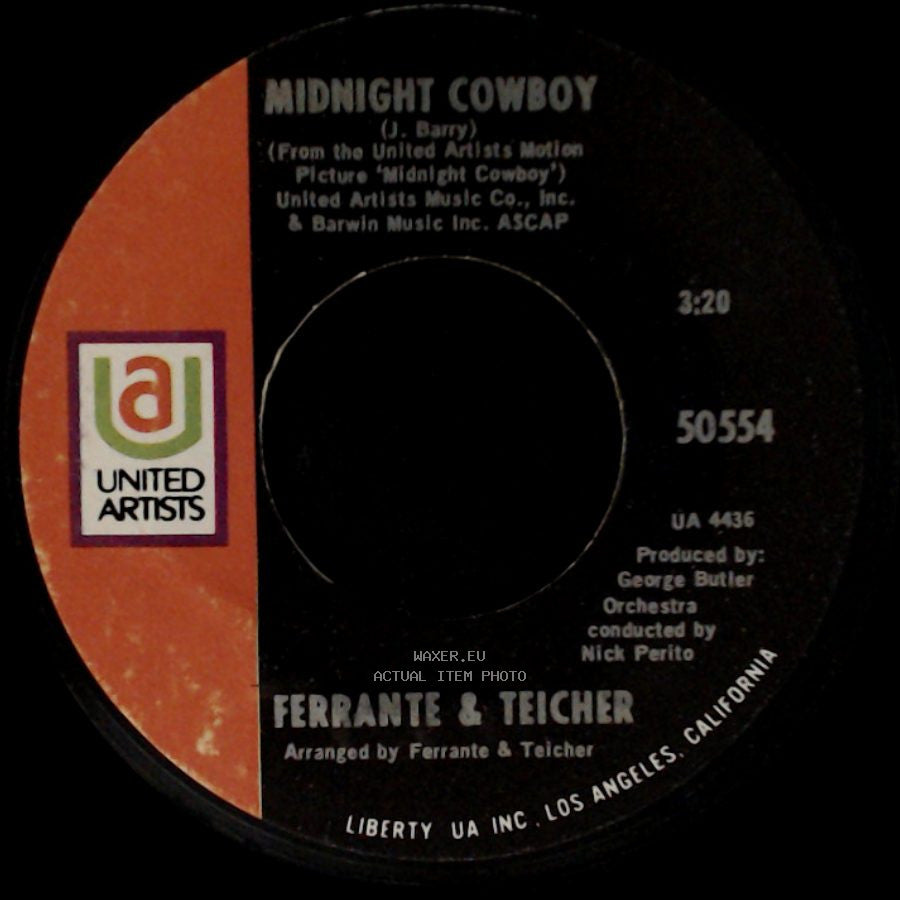 Ferrante & Teicher - Midnight Cowboy / Rock-A-Bye Baby side A