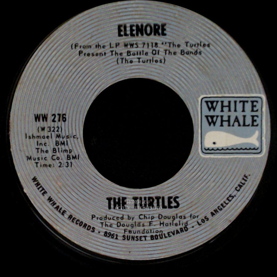 The Turtles - Surfer Dan / Elenore side B