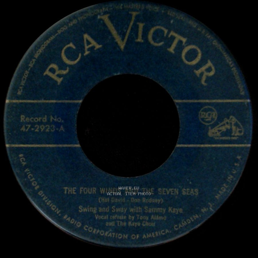 Swing And Sway With Sammy Kaye / Sammy Kaye - Out Of Love / The Four Winds And The Seven Seas side B