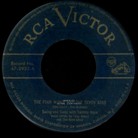 Swing And Sway With Sammy Kaye / Sammy Kaye - Out Of Love / The Four Winds And The Seven Seas side B