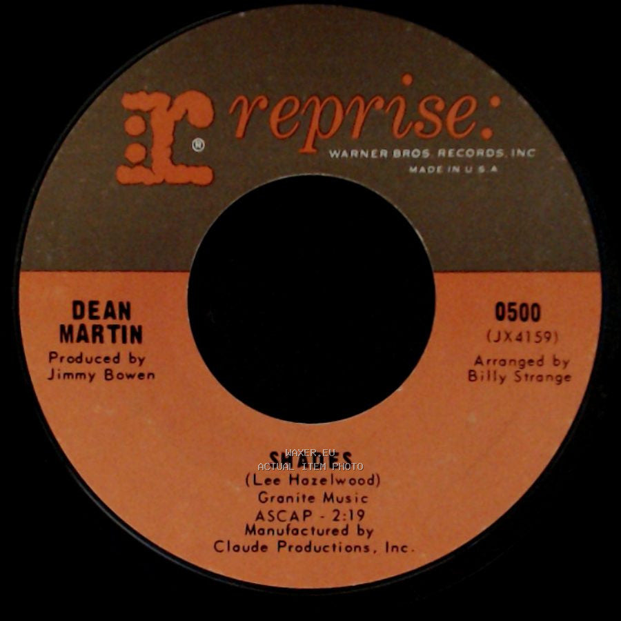 Dean Martin - Shades / A Million And One side A