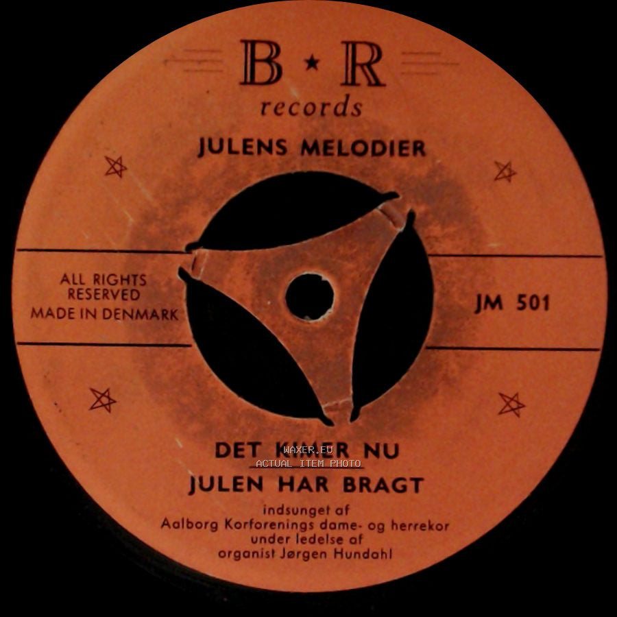 Aalborg Musikhøjskoles Børnekor - Det Kimer Nu Julen Har Bragt / Glade Jul Højt Fra Træets Grønne Top side A