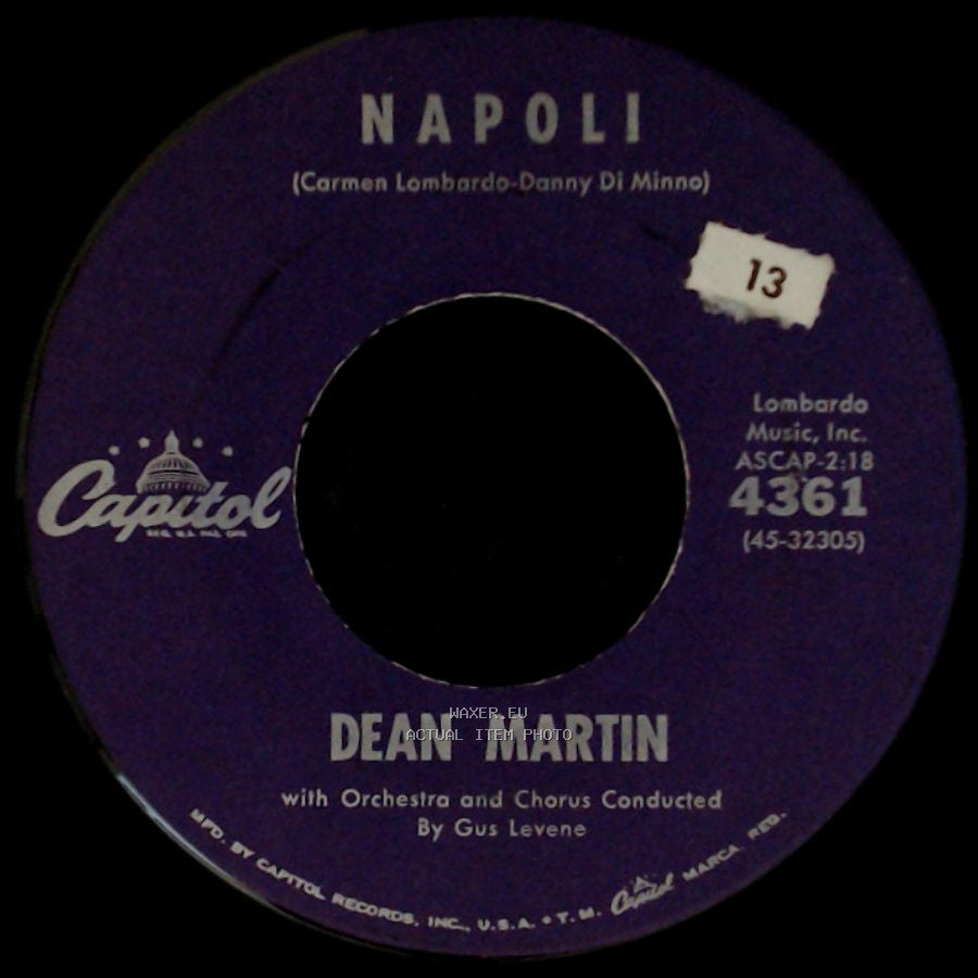 Dean Martin - Professor, Professor / Napoli side B