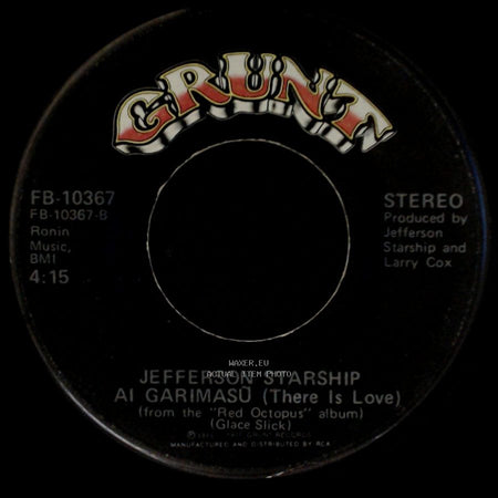 Jefferson Starship - Ai Garimasu (There Is Love) / Miracles side A