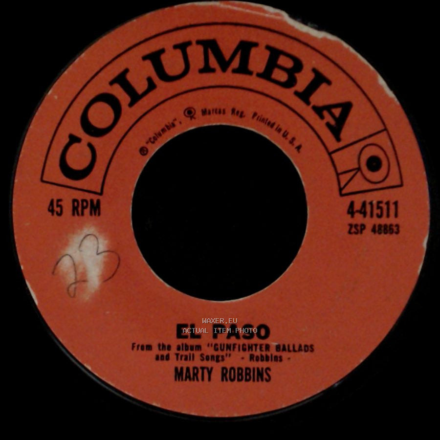 Marty Robbins - El Paso / Running Gun side A