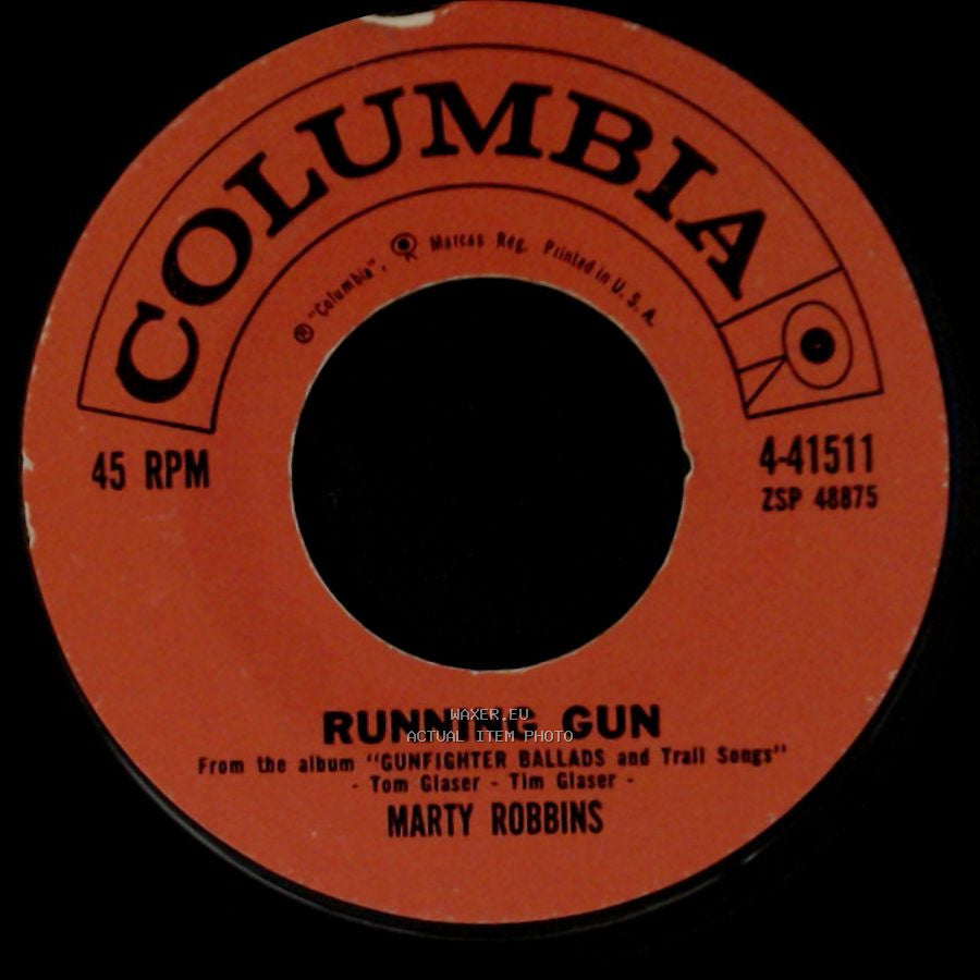 Marty Robbins - El Paso / Running Gun side B