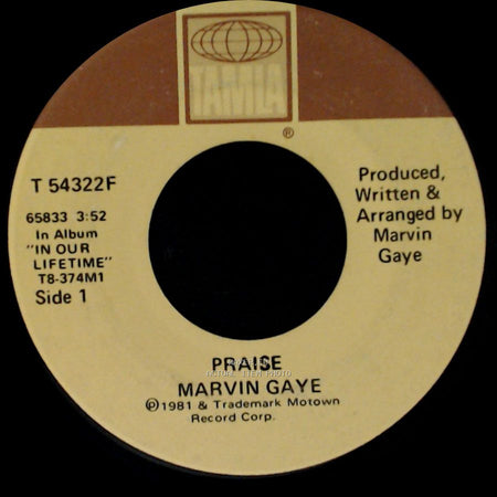 Marvin Gaye - Praise / Funk Me side A