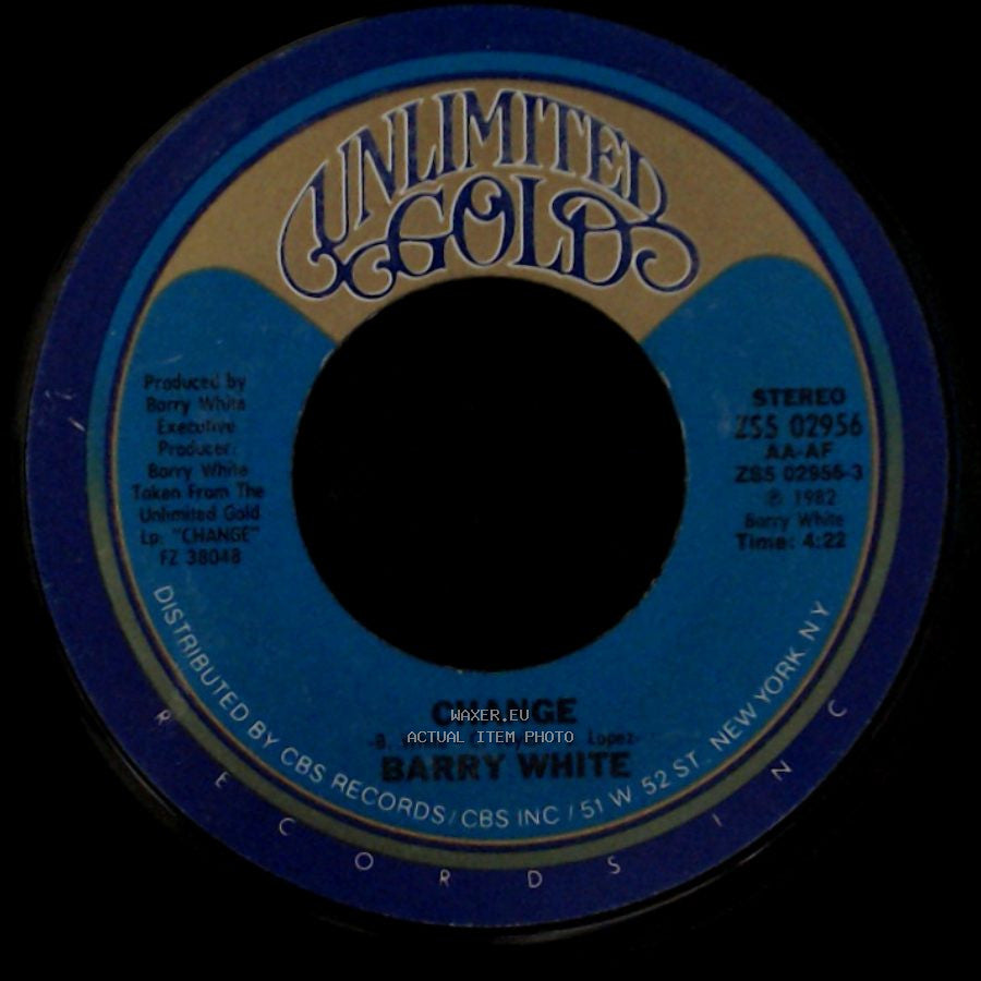 Barry White - I Like You, You Like Me / Change side B