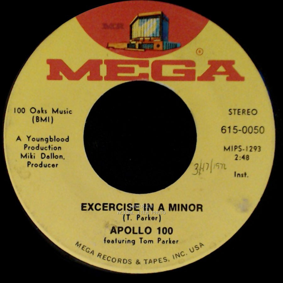 Apollo 100 - Joy / Excercise In A Minor side B