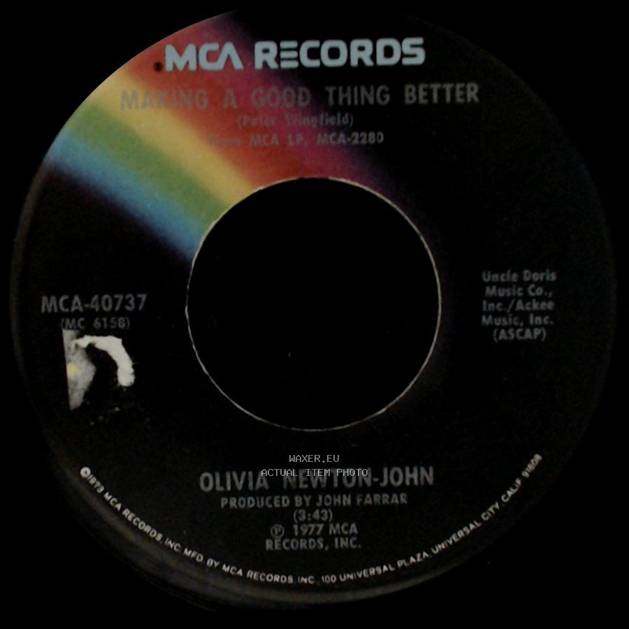 Olivia Newton-John - I Think I'll Say Goodbye / Making A Good Thing Better side B