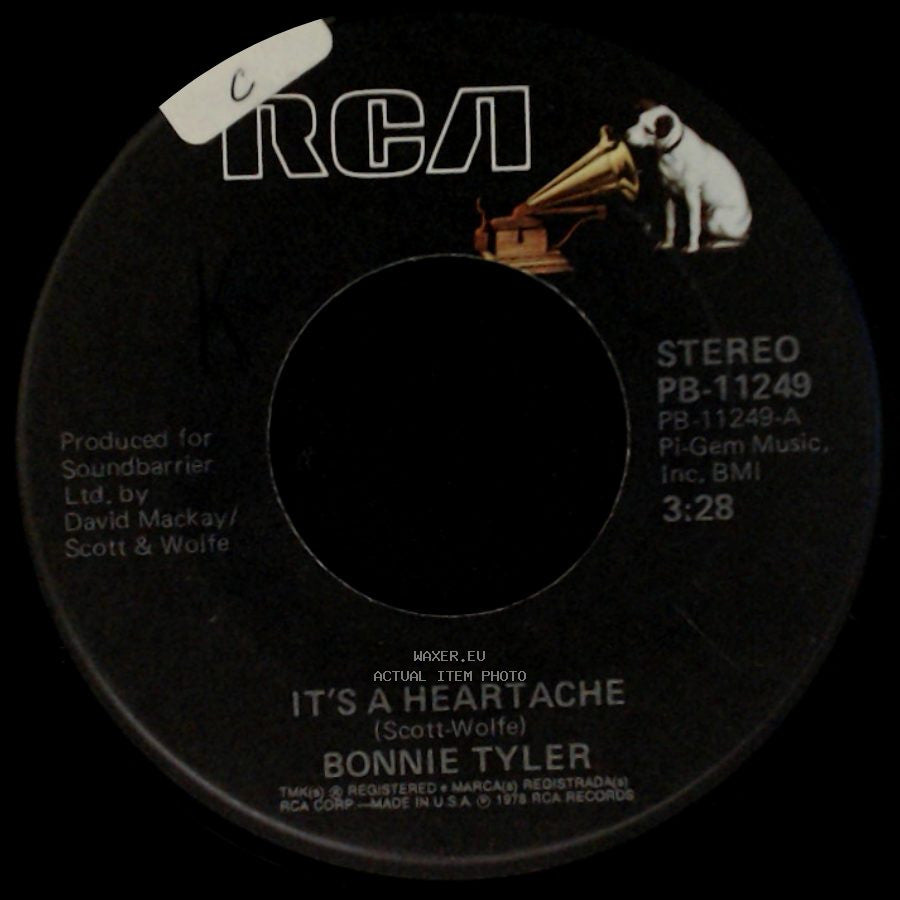 Bonnie Tyler - It's A Heartache / It's About Time side A