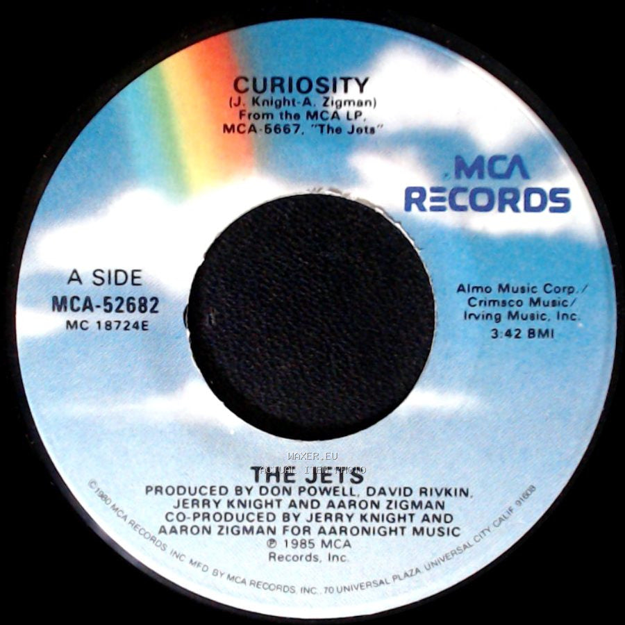 The Jets - Curiosity / Love Umbrella side A