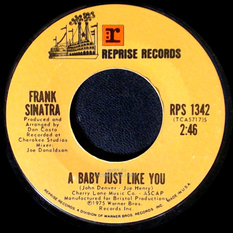 Frank Sinatra - Christmas Mem'ries / A Baby Just Like You side B