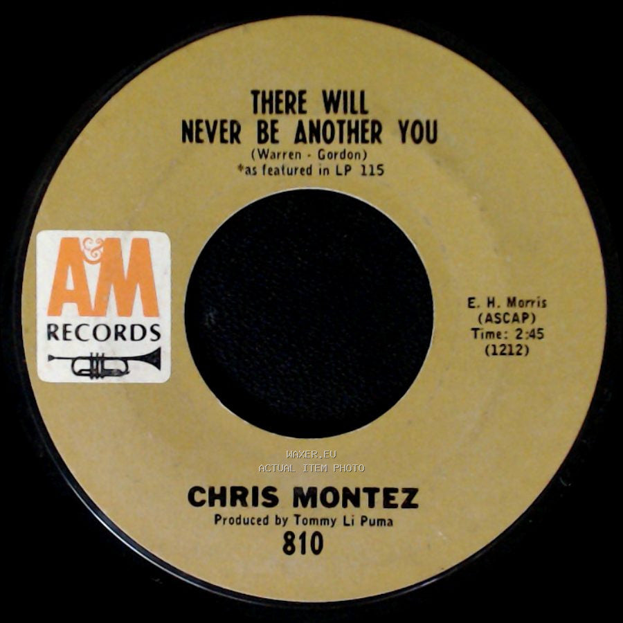 Chris Montez - You Can Hurt The One You Love / There Will Never Be Another You side B