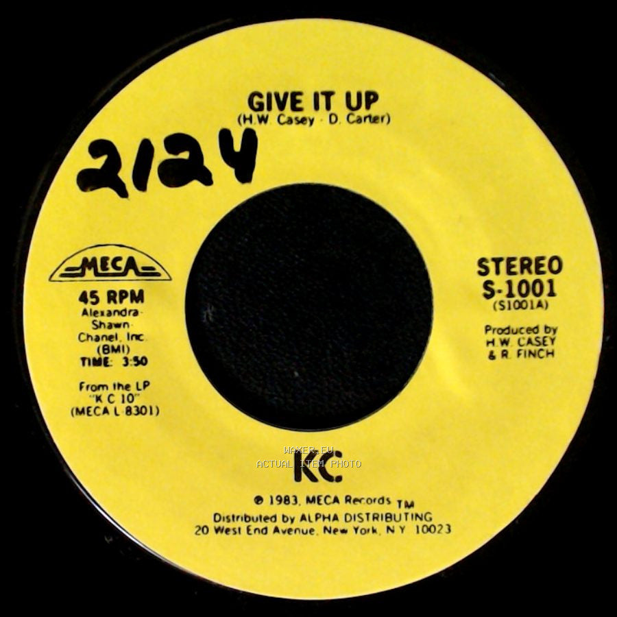 Kc - Give It Up / Uptight side A