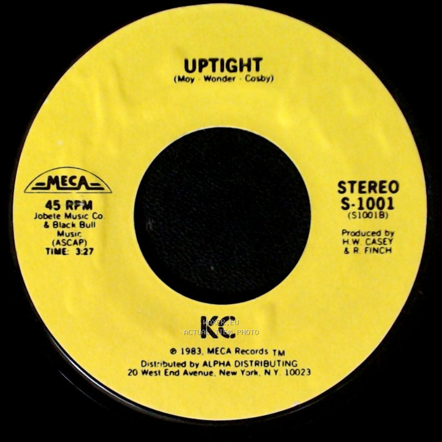 Kc - Give It Up / Uptight side B