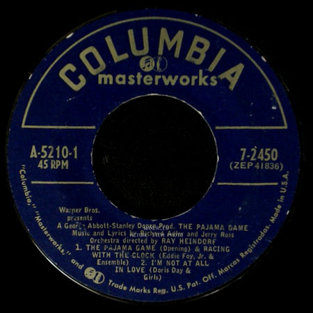 Unknown Artist - The Pajama Game / Unknown Title B side A