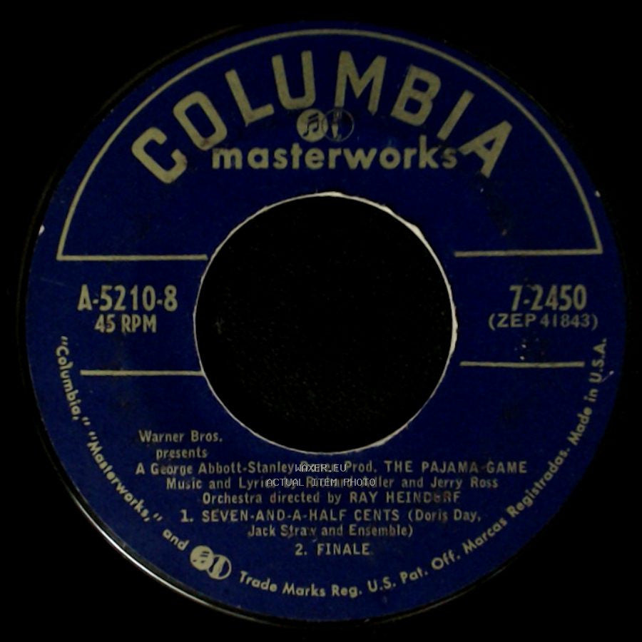 Unknown Artist - The Pajama Game / Unknown Title B side B