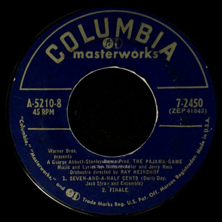 Unknown Artist - The Pajama Game / Unknown Title B side B