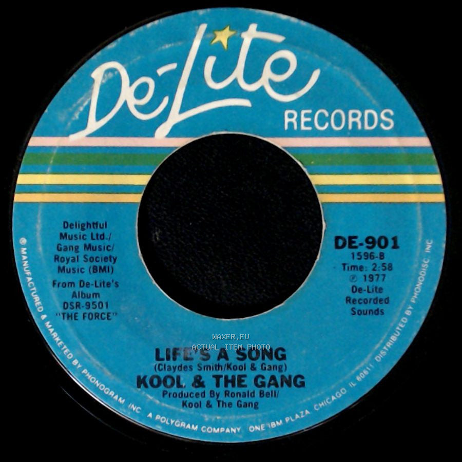 Kool & The Gang - Slick Superchick / Life's A Song side B