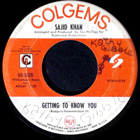 Sajid Khan - Ha Ram / Getting To Know You side B