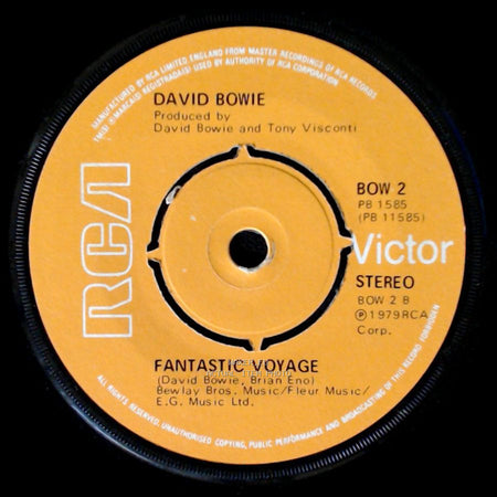 David Bowie - Boys Keep Swinging / Fantastic Voyage side B