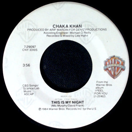 Chaka Khan - This Is My Night / Caught In The Act side A