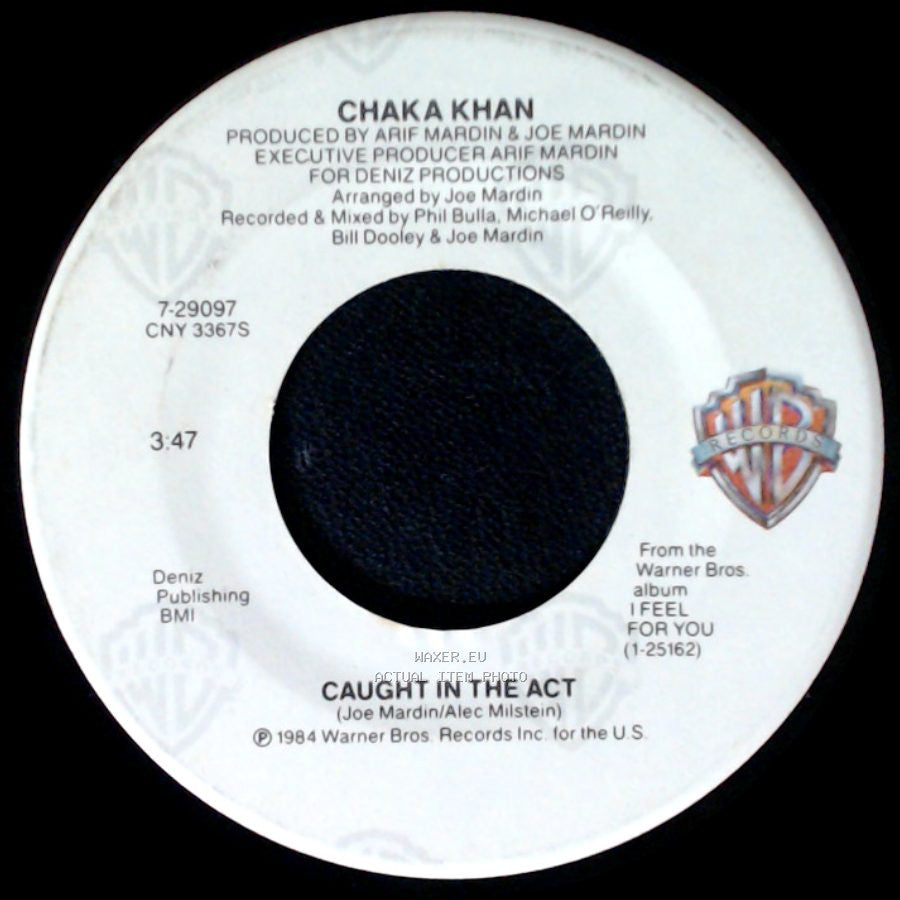 Chaka Khan - This Is My Night / Caught In The Act side B