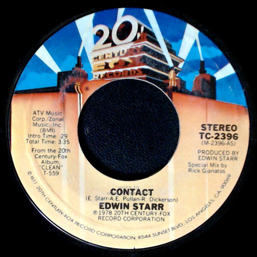 Edwin Starr - Don't Waste Your Time / Contact side B